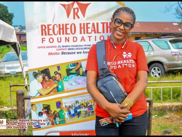 Our Chairperson during the event.